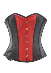 Faux Leather Corset